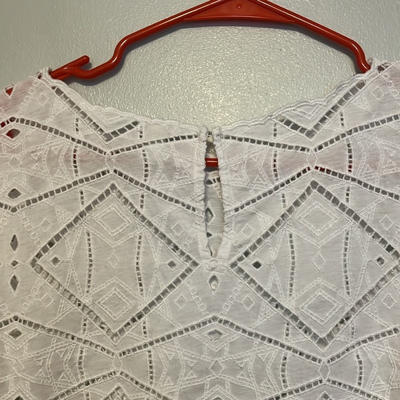 J. Crew white lace top - Picture 4 of 5